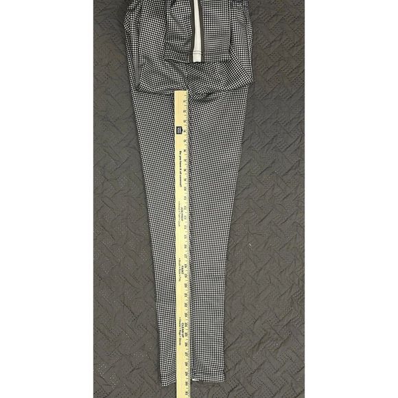 Urban Outfitters Plaid Houndstooth Black White Jogger Pants Mens Medium NWOT - Picture 14 of 16